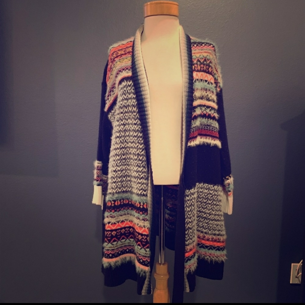 Gorgeous Anthropologie Sleeping on snow cardigan
